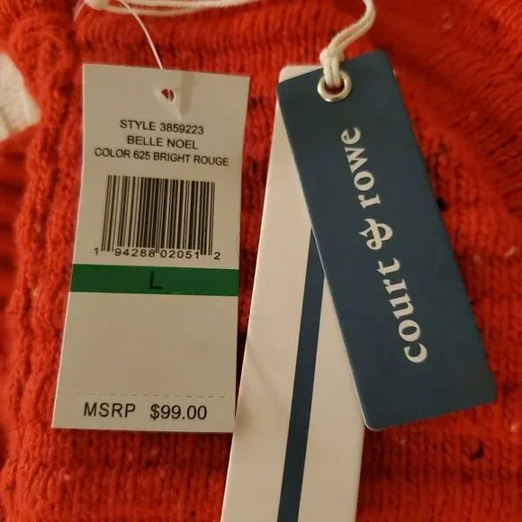 Court & Rowe Speckled Ottoman Turtleneck Sweater - Picture 11 of 12